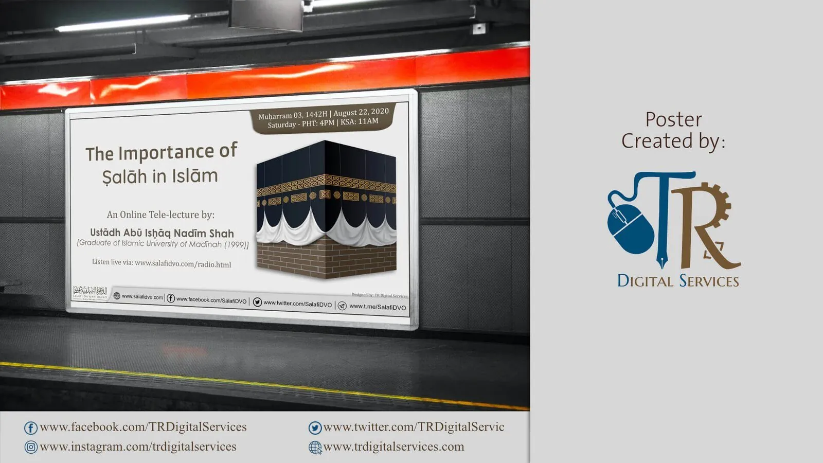 The Importance of Salah in Islam – Poster Design