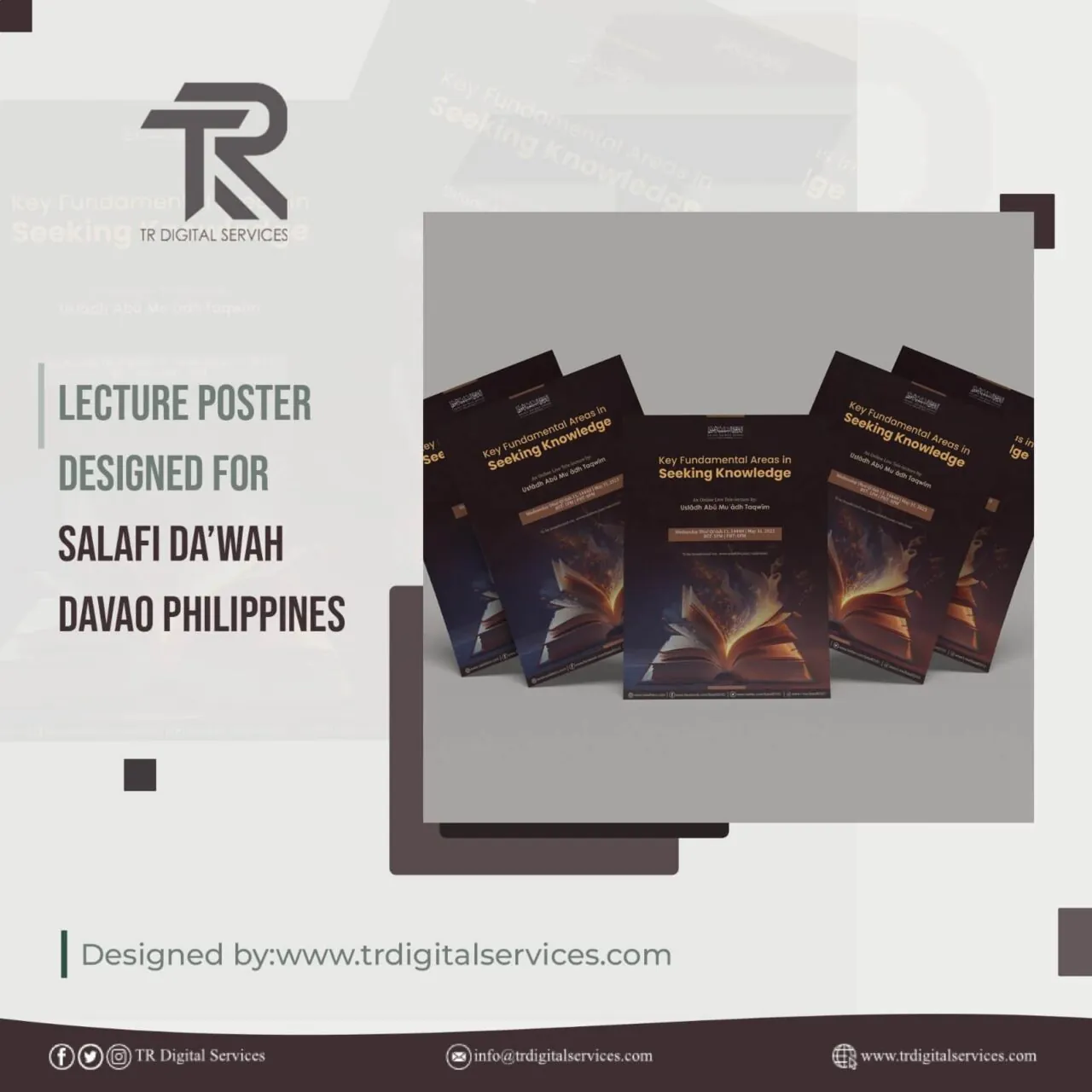 Knowledge Event Poster: Salafi Da’wah Davao – Philippines - Project Image