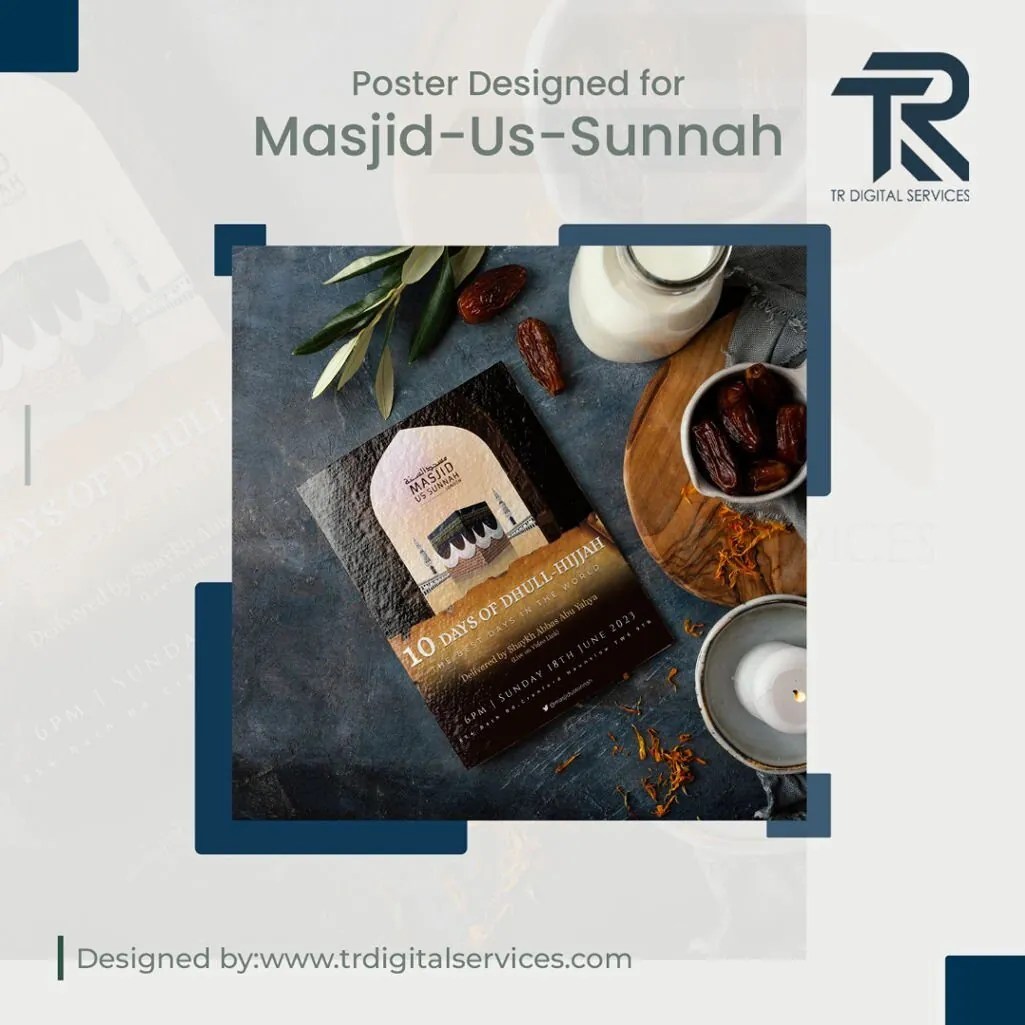 Community Poster Design: Masjid-us-Sunnah – 10 Days of Dhul-Hijjah