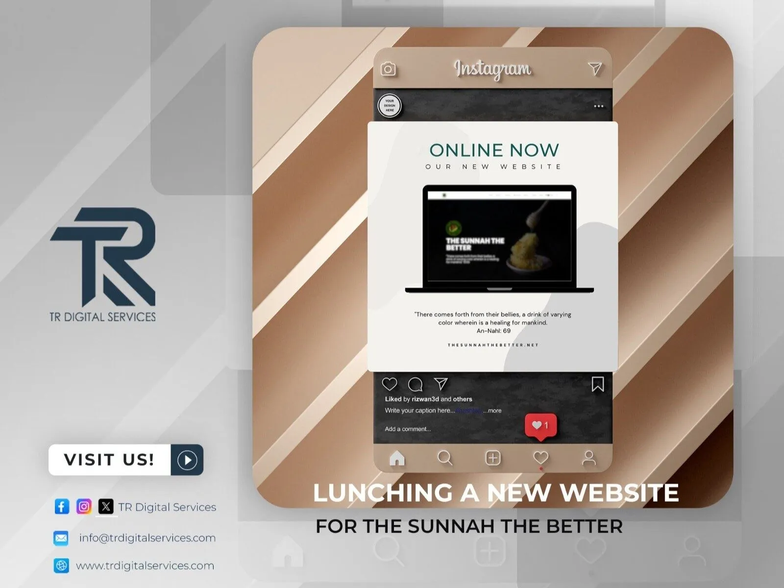 E-Commerce Website for The Sunnah the Better
