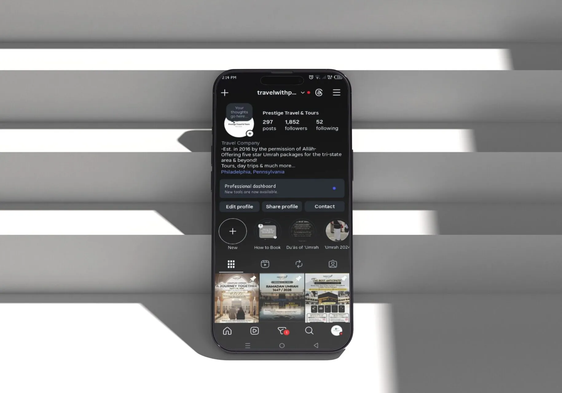 Smartphone mockup design